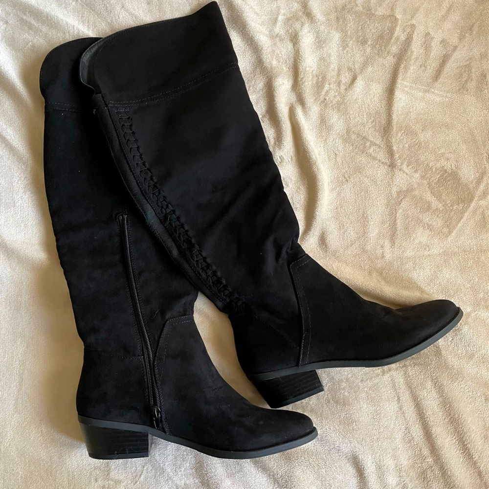 Madeline girl Tall Black Boots